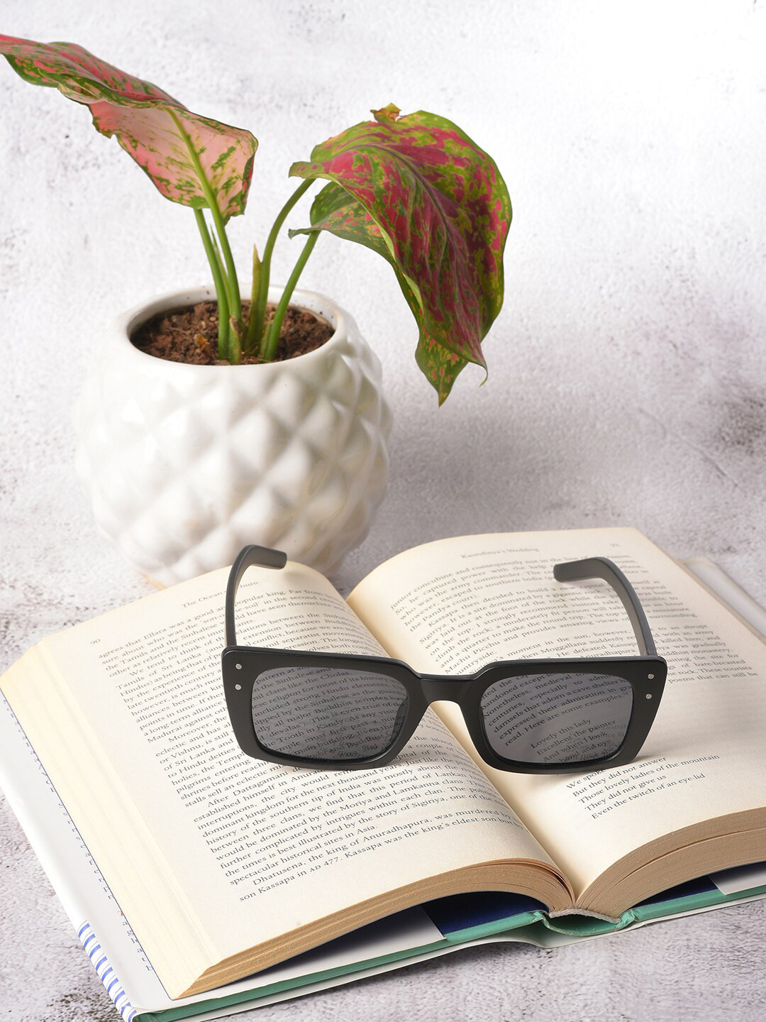 

HAUTE SAUCE by Campus Sutra Unisex Black Lens & Black Square Sunglasses with UV Protected Lens