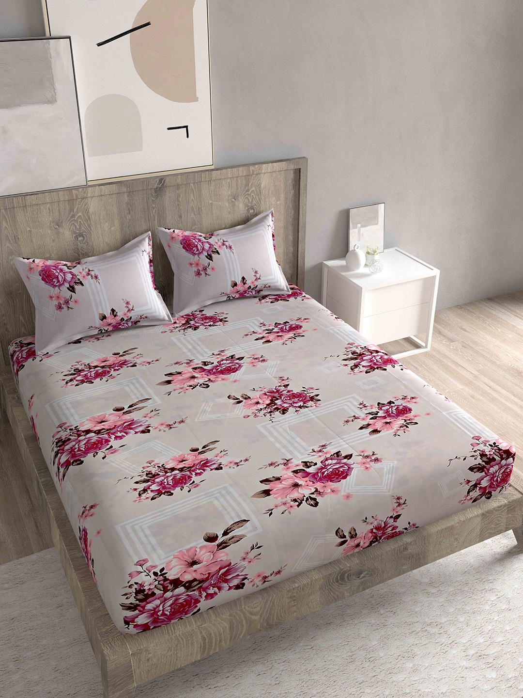 

Spangle Unisex Magenta Bedsheets