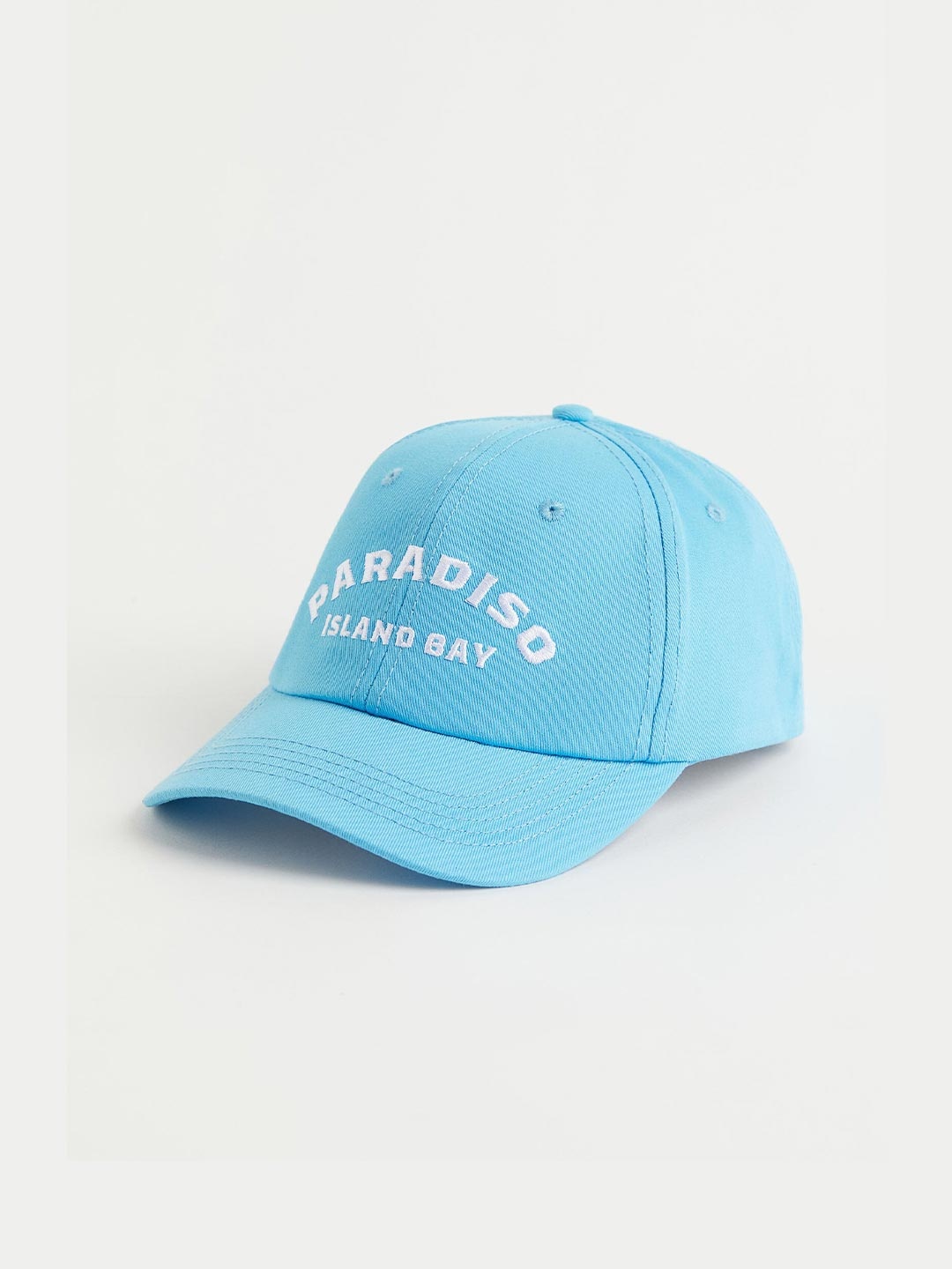 

H&M Women Blue Cotton Twill Cap