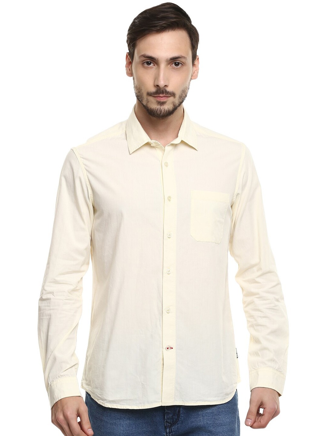 

Red Chief Men Blue Slim Fit Casual Shirt