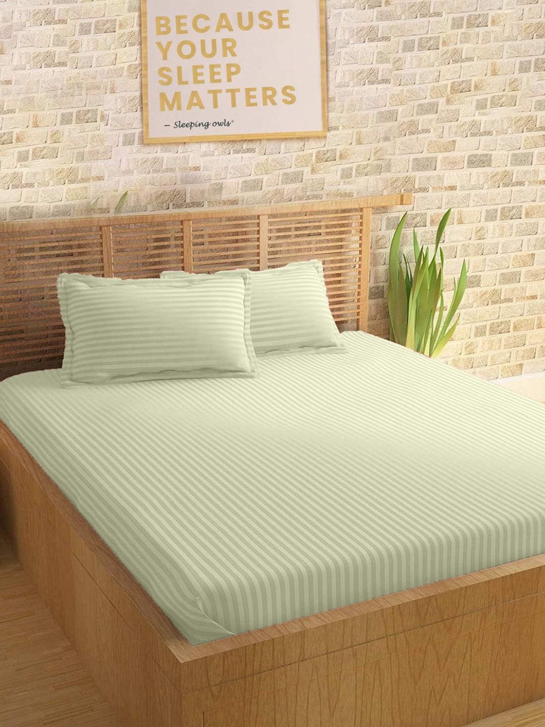 

Sleeping Owls- because your sleep matters Unisex Grey Bedsheets