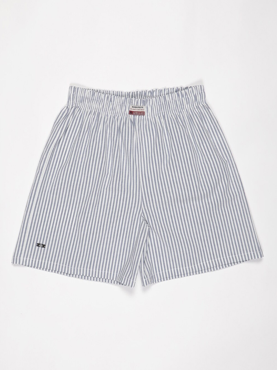 

V2 Value & Variety Boys White Striped Shorts