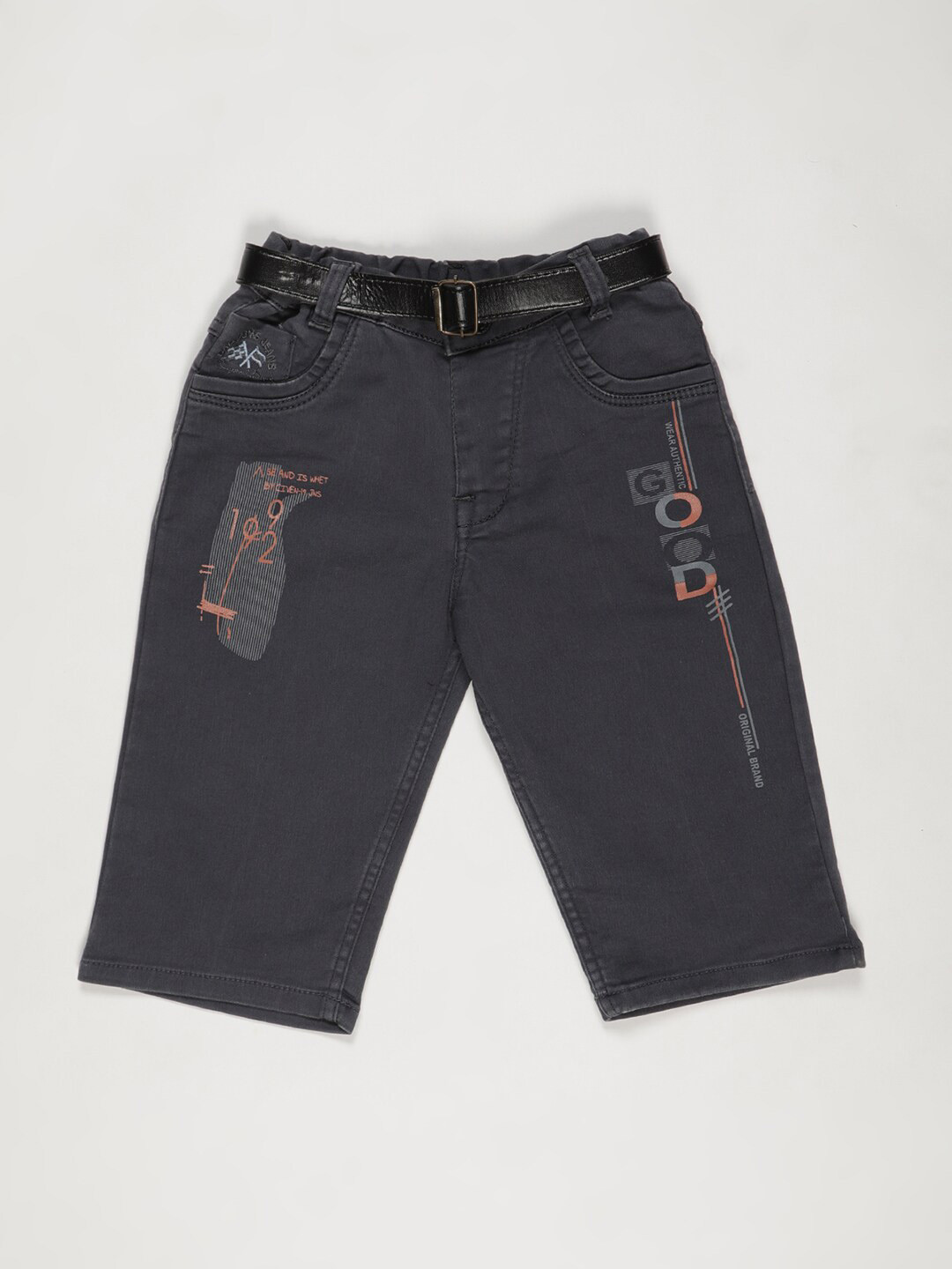 

V2 Value & Variety Boys Grey Denim Shorts
