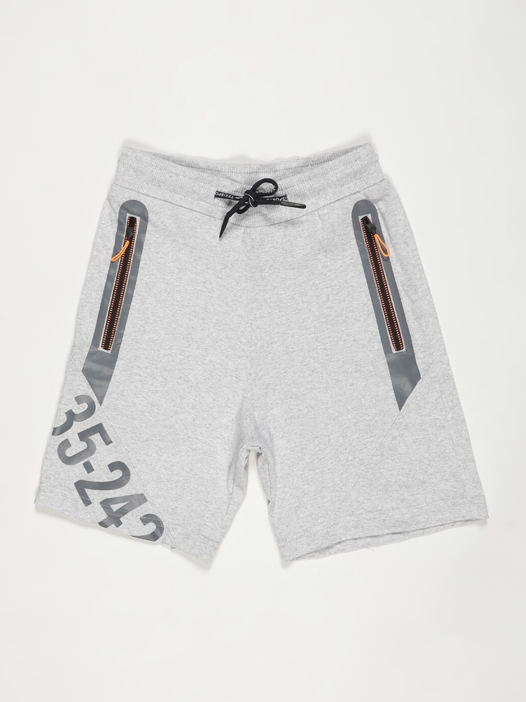 

V2 Value & Variety Boys Grey Melange Shorts