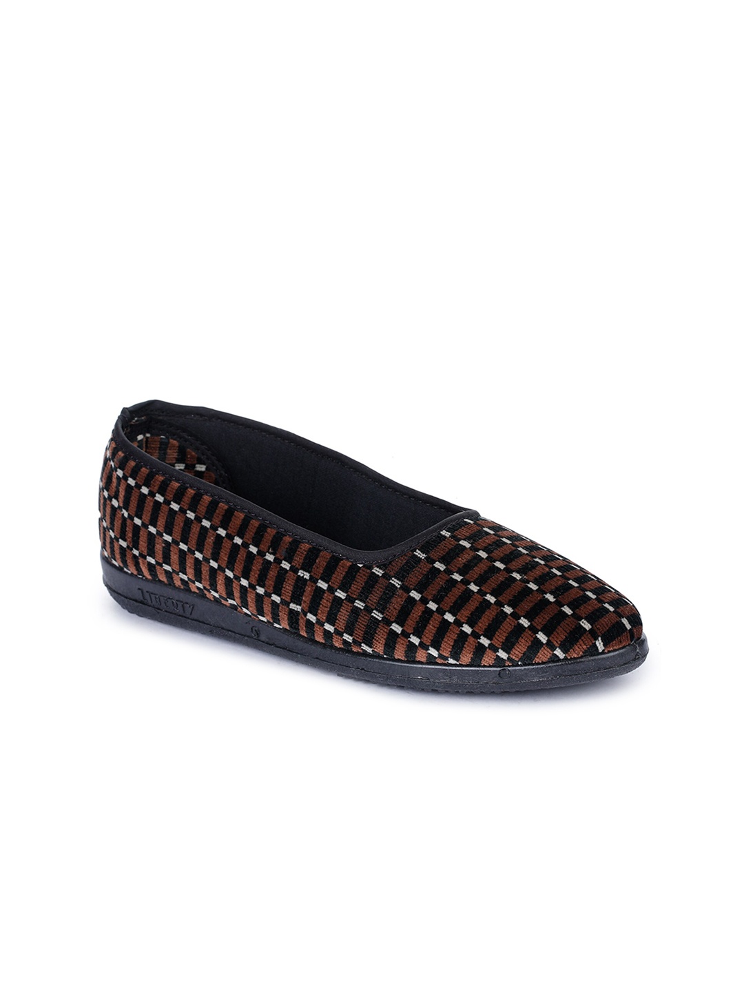 

Liberty Women Brown Printed Loafers