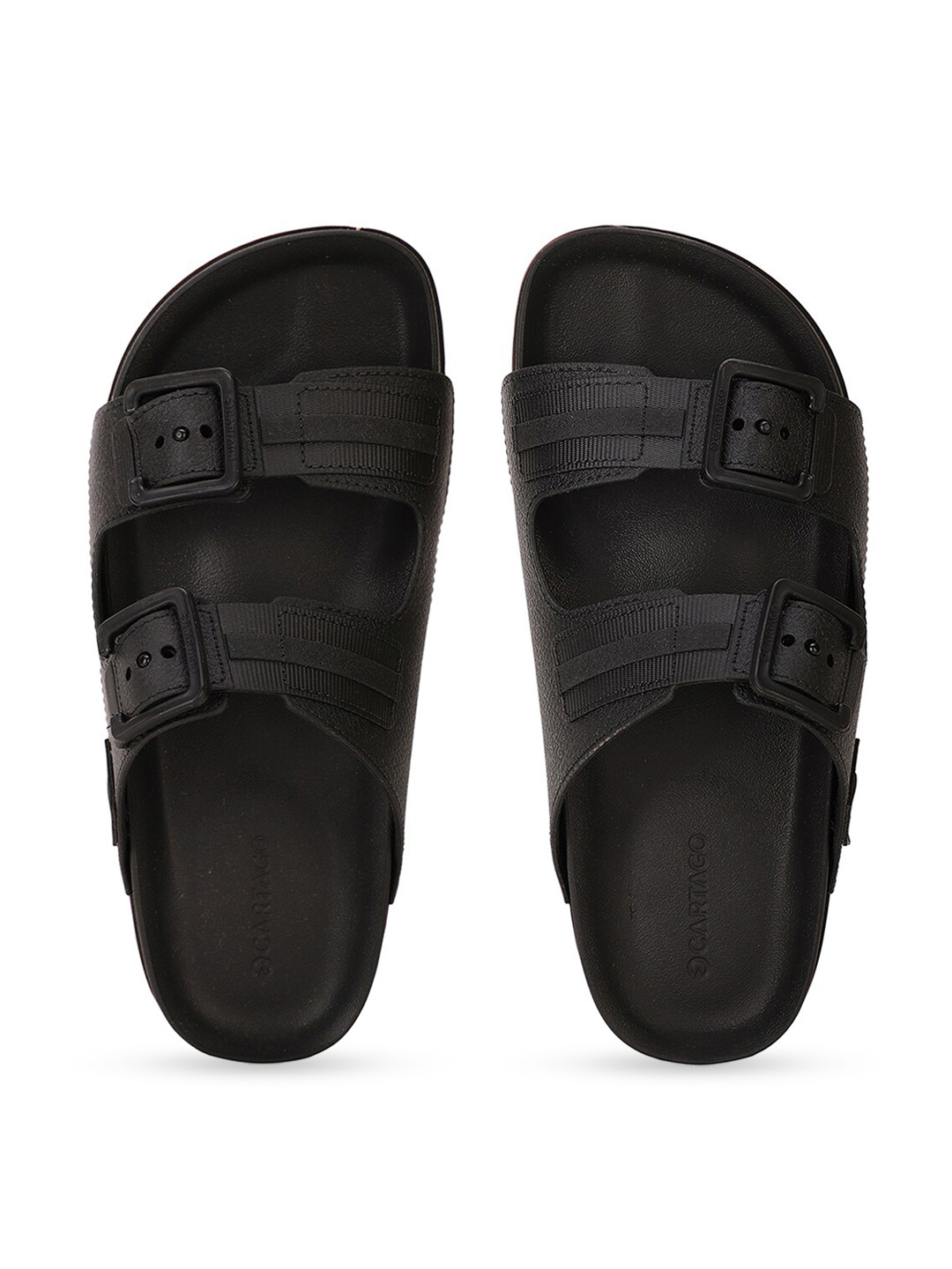 

CARTAGO Men Black Printed Slip-On