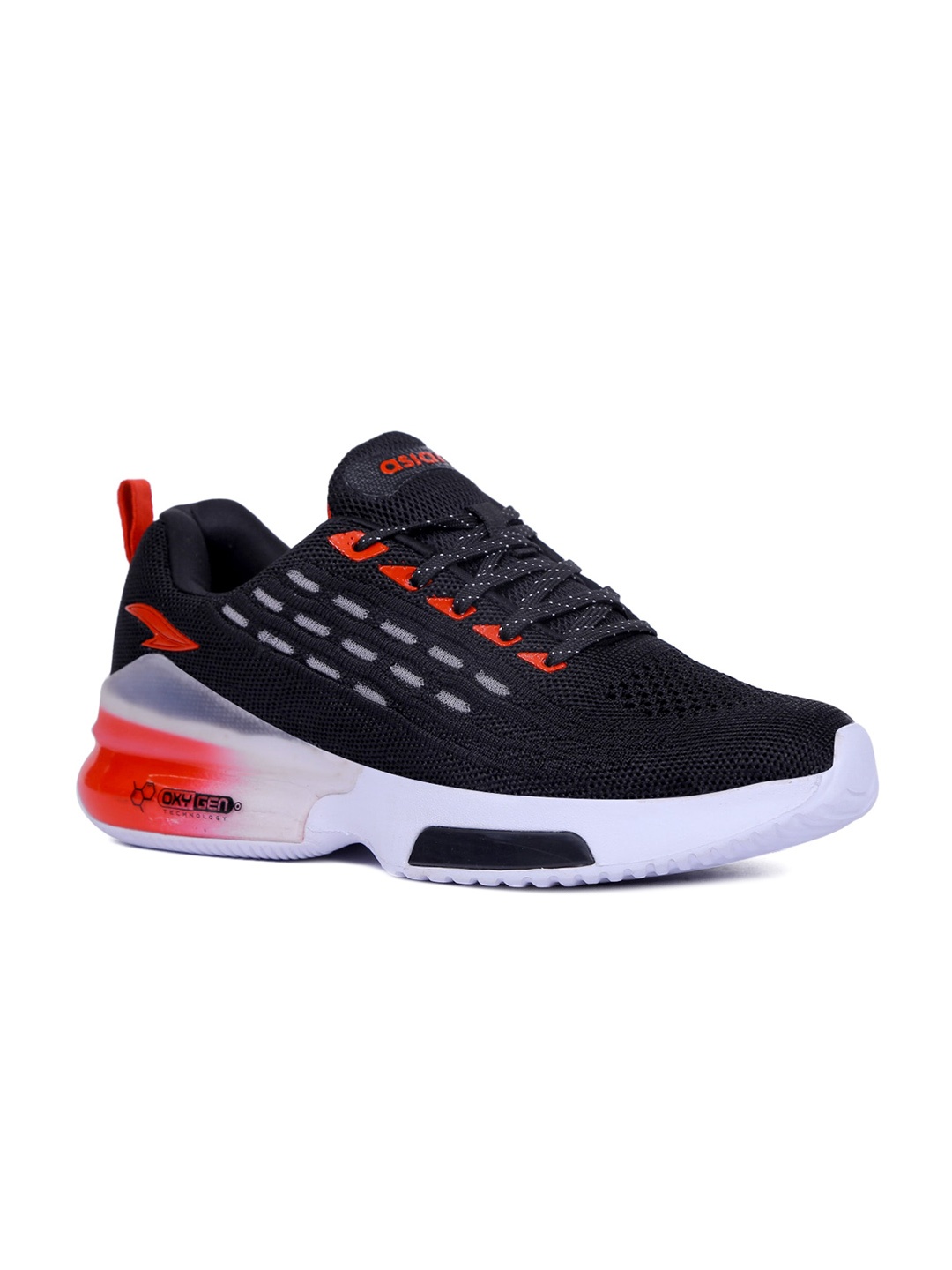 

ASIAN Men Black Printed Sneakers