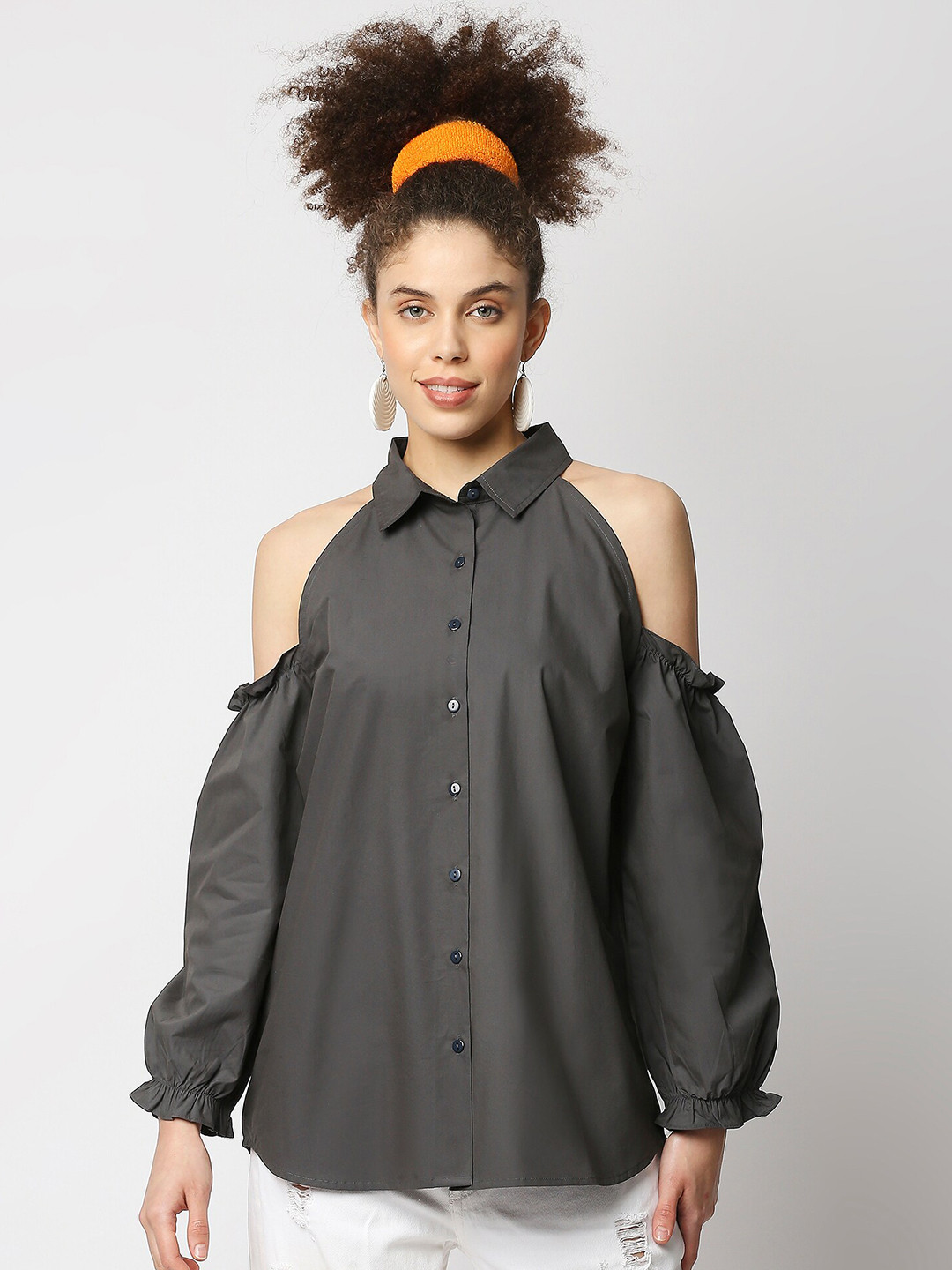 

Remanika Women Green Comfort Casual Shirt