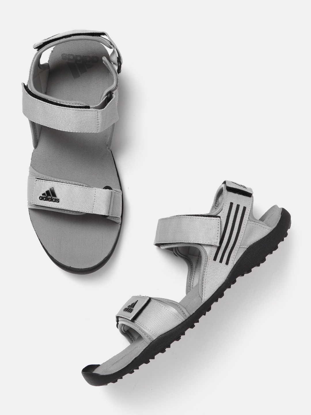 

ADIDAS Men Grey Solid Traso Sports Sandals