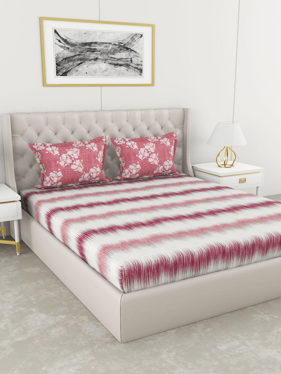 

BIANCA Unisex Pink Bedsheets