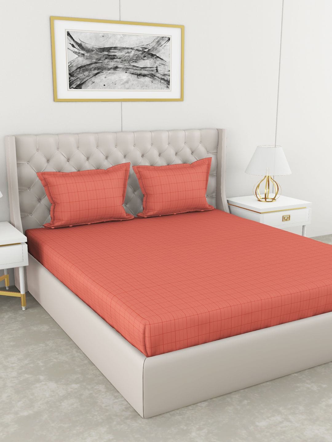 

BIANCA Unisex Rust Bedsheets