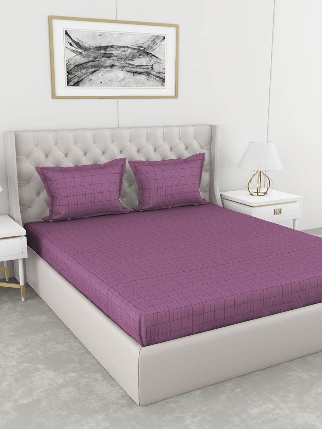 

BIANCA Unisex Purple Bedsheets