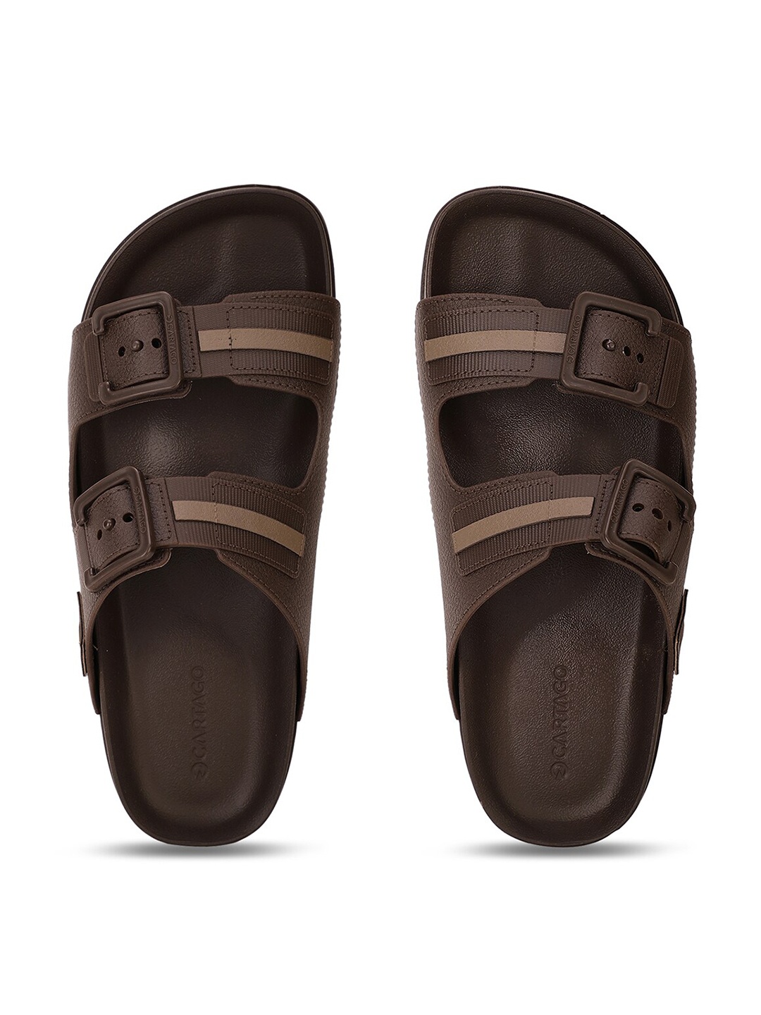 

CARTAGO Men Brown Printed Slip-On