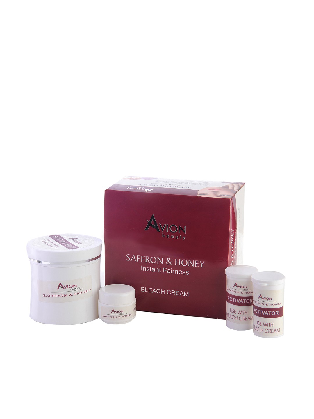 

AVION Saffron Bleach Cream 300 Gms, White