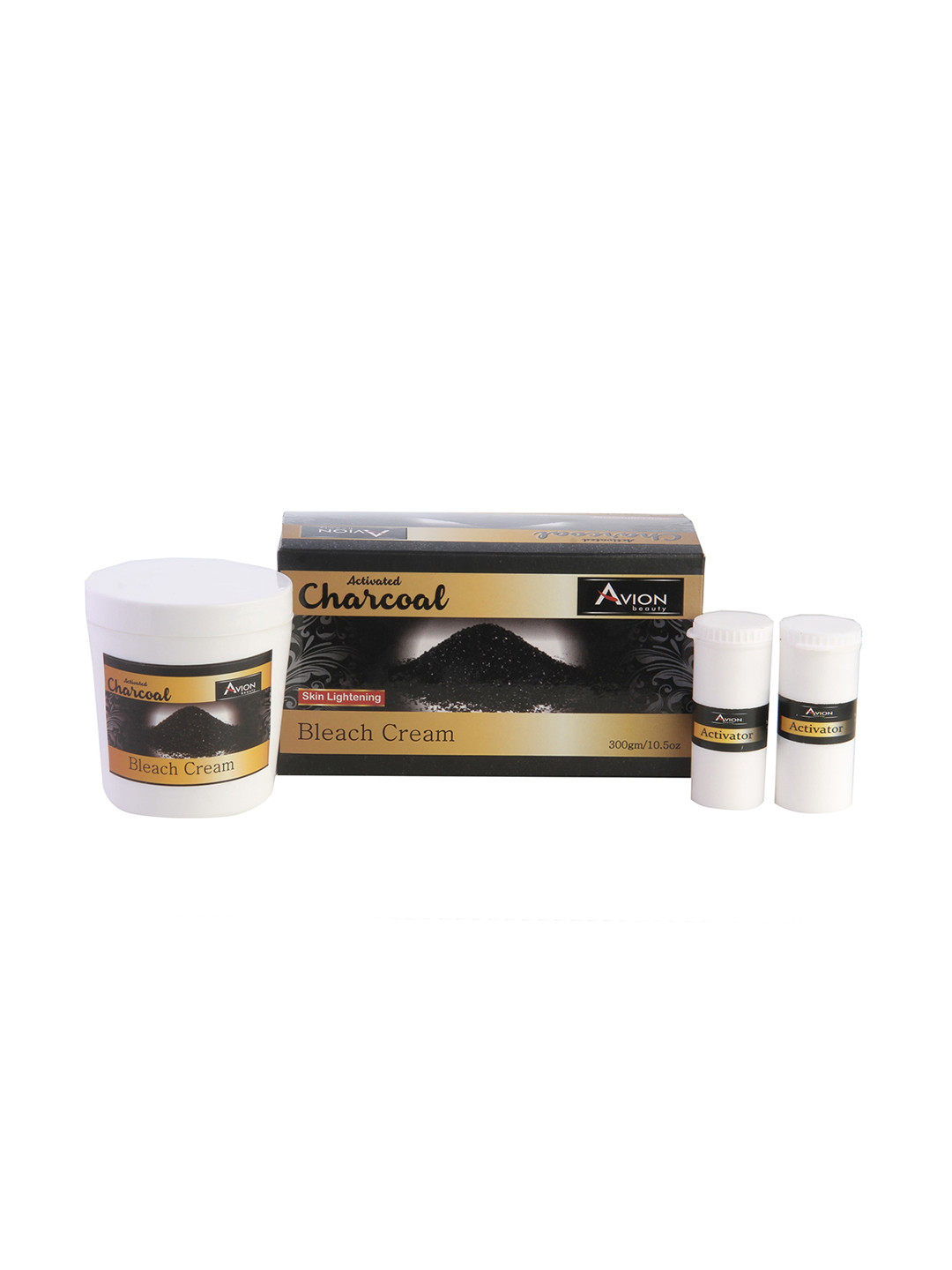 

AVION Charcoal Bleach Cream 300 gm, Black
