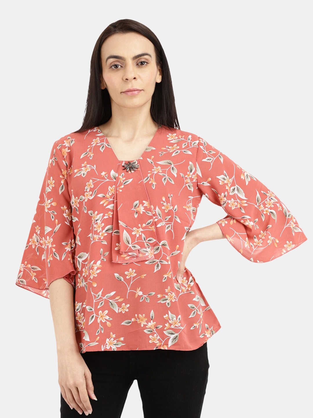 

V-Mart Multicoloured Floral Print Top, Multi