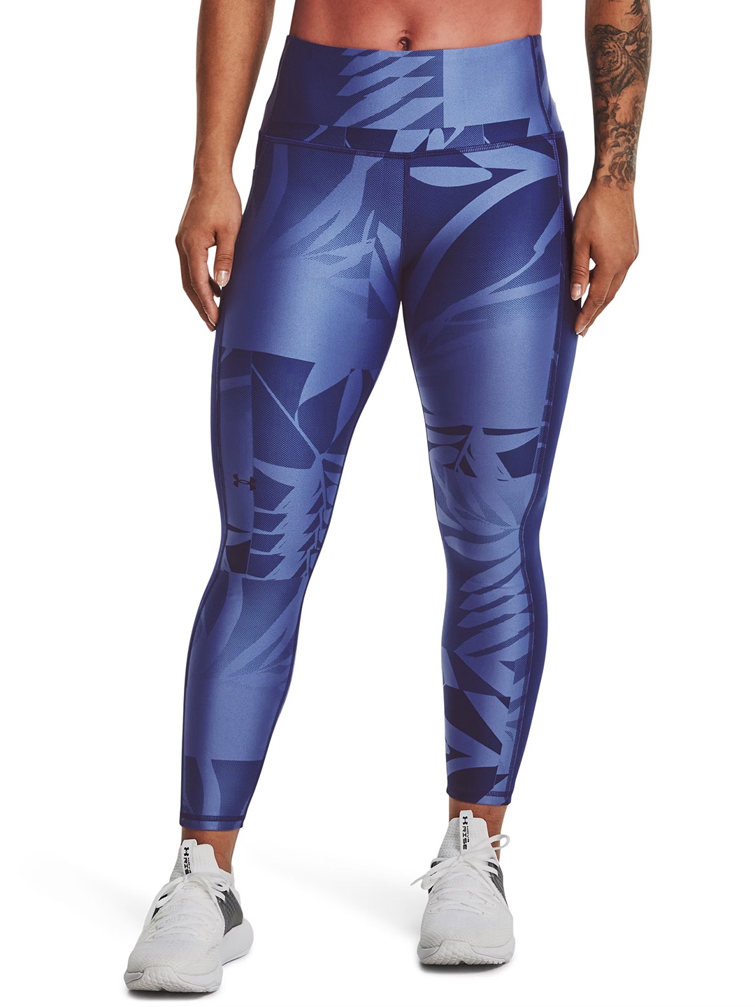 

UNDER ARMOUR Women UA Armour HG N Printed Training Tights, Purple