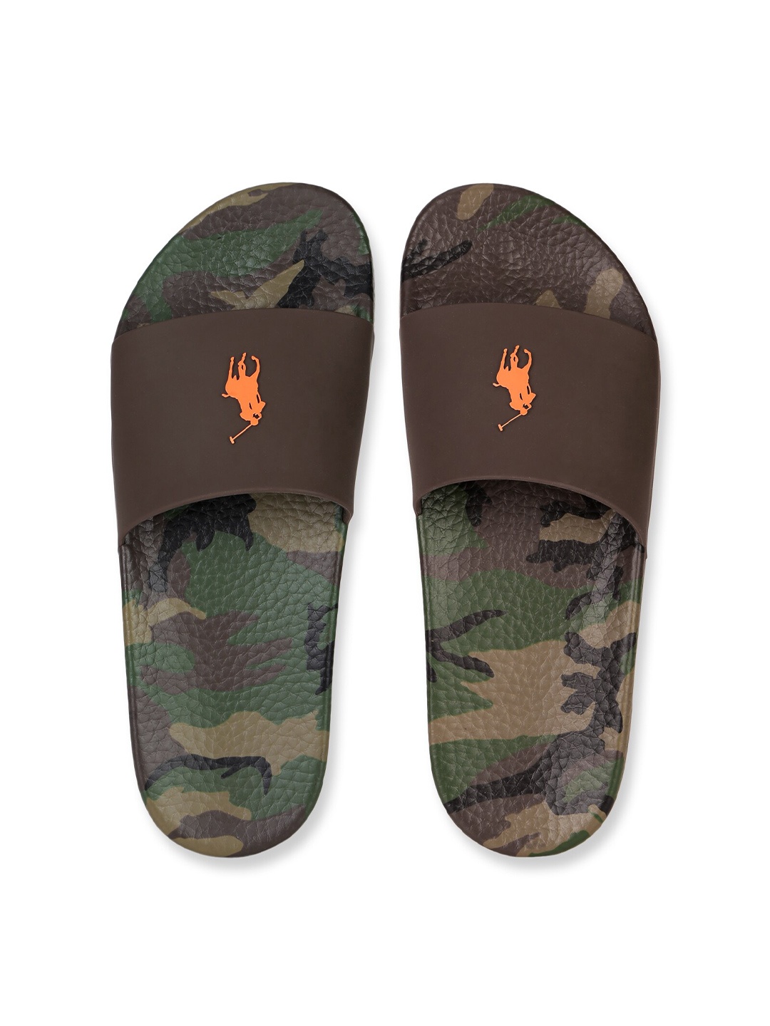 

Polo Ralph Lauren Men Brown Flip Flops