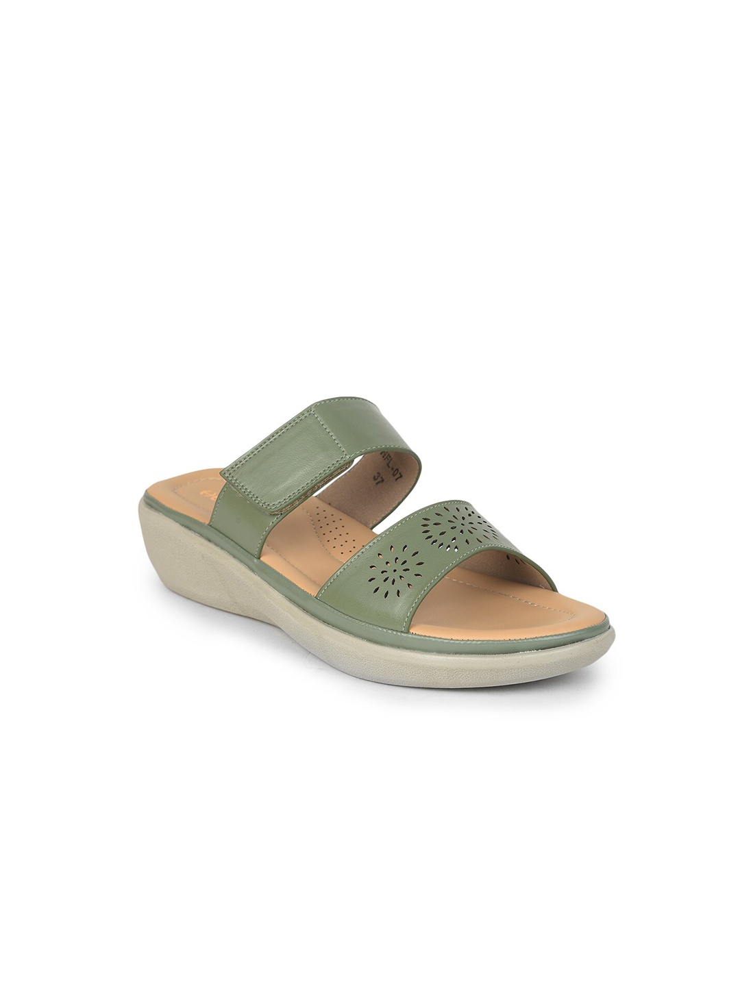 

Liberty Women Green & Beige Slip-On