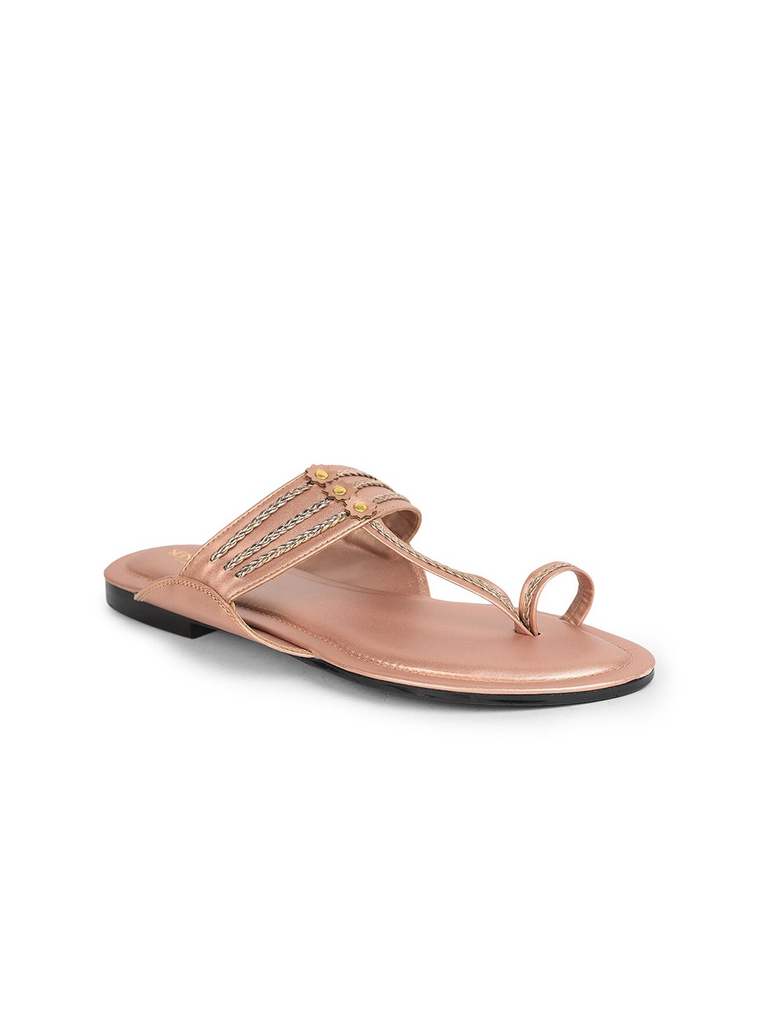 

Liberty Women Gold-Toned & Black Sliders