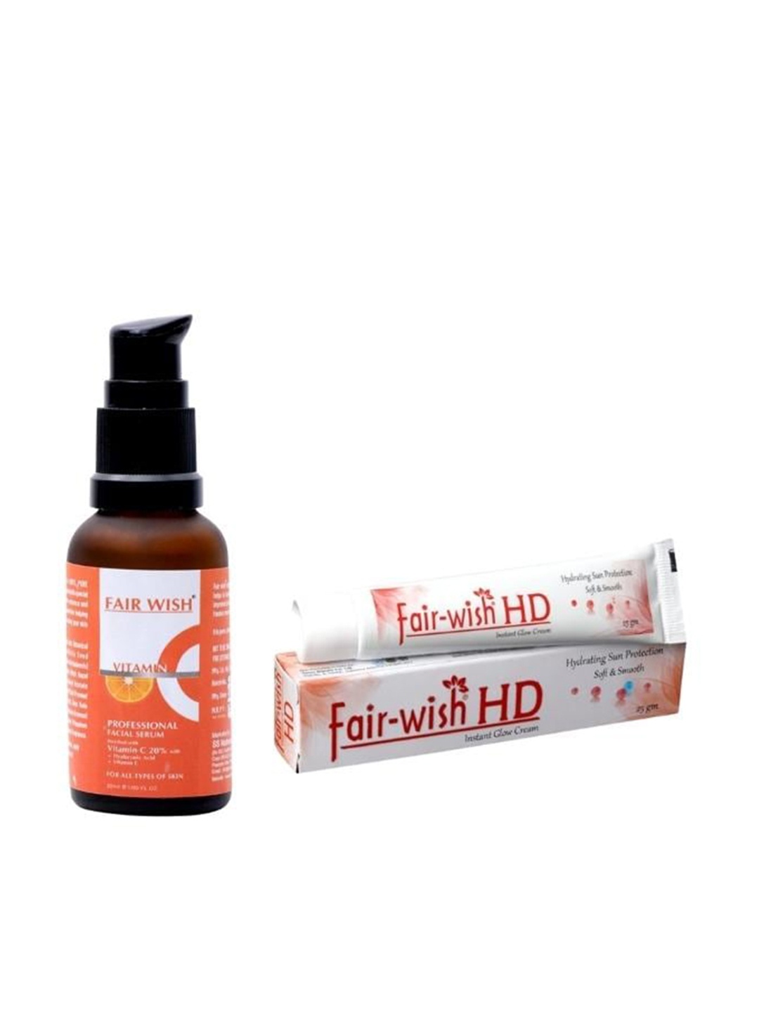 

Fair Wish Orange Face Serum and Gel