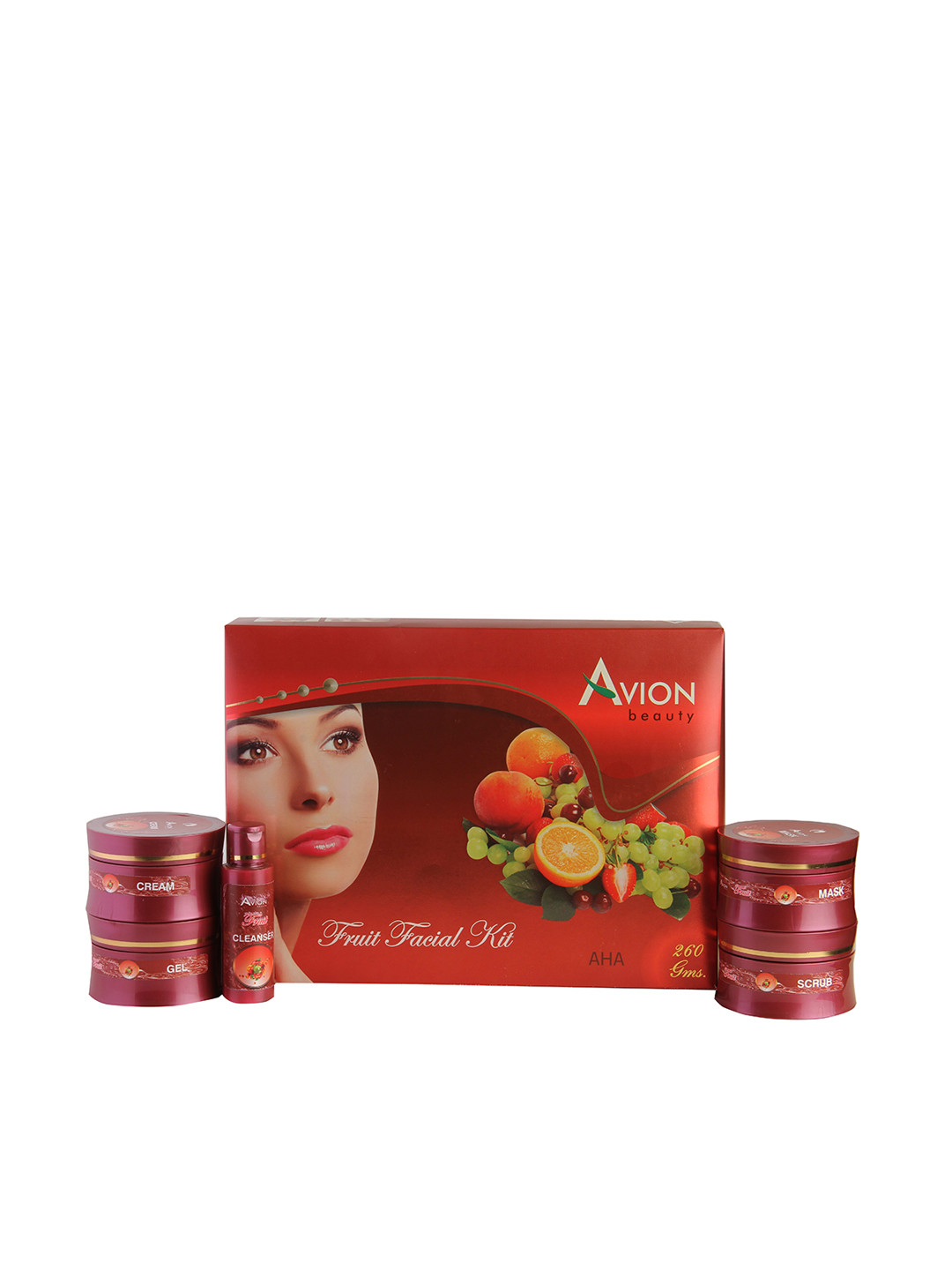 

AVION Fruit Facial Kit 260 g, Pink