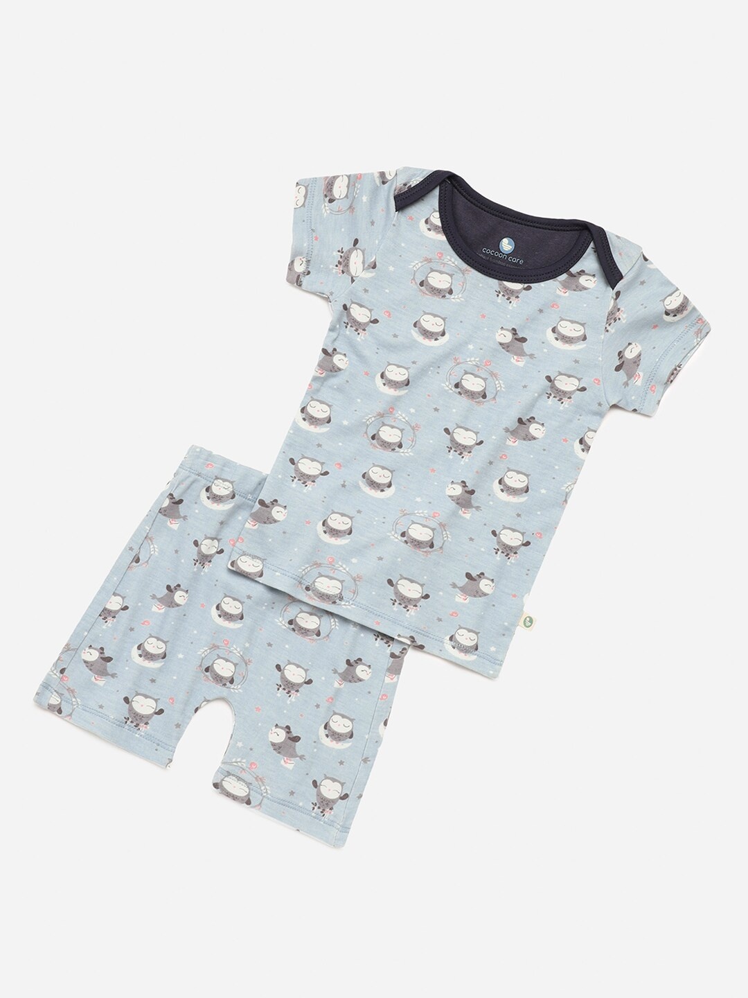 

cocoon care Unisex Kids Grey Sustainable Clothing Set