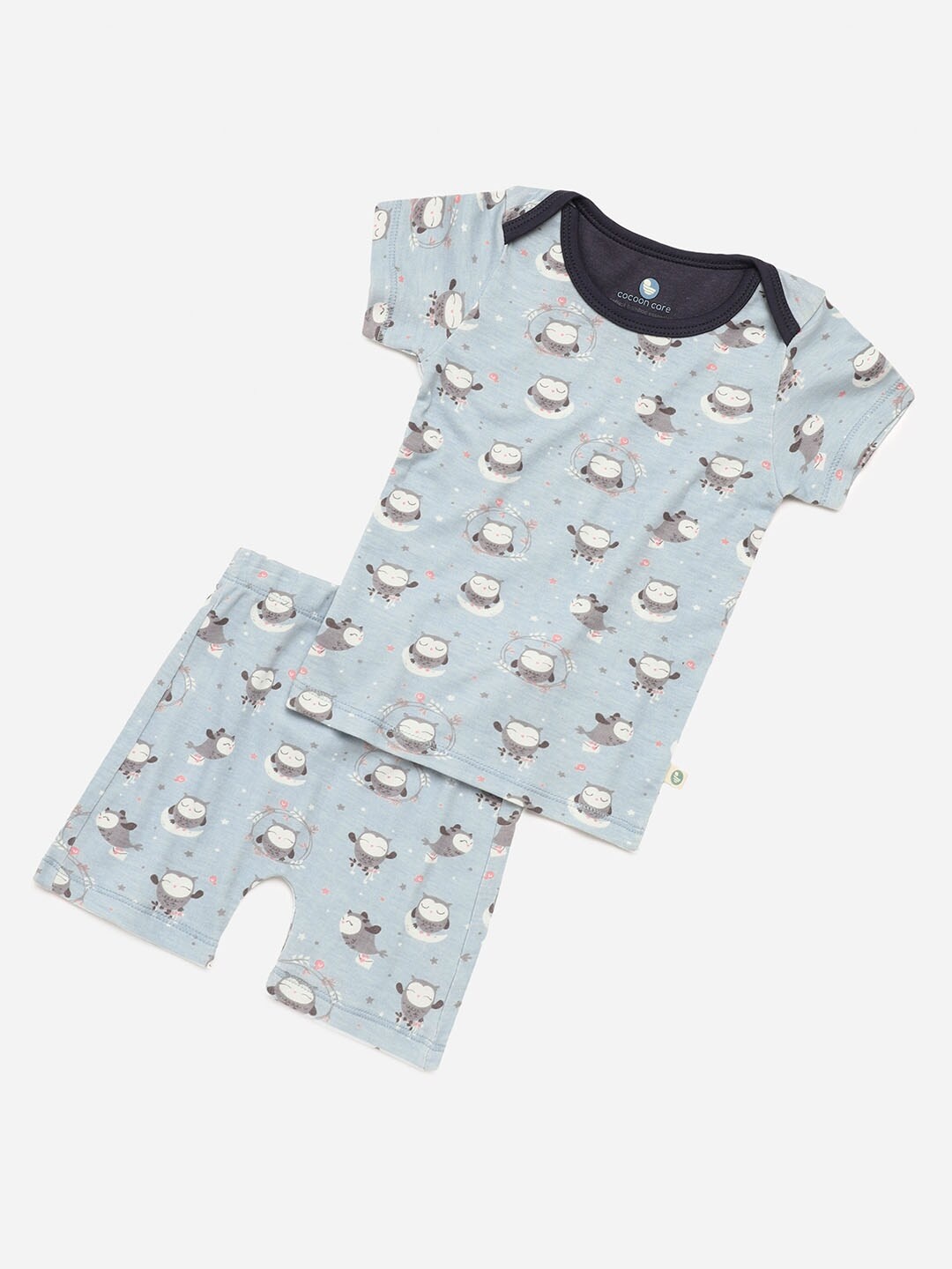 

cocoon care Unisex Kids Grey Sustainable Clothing Set