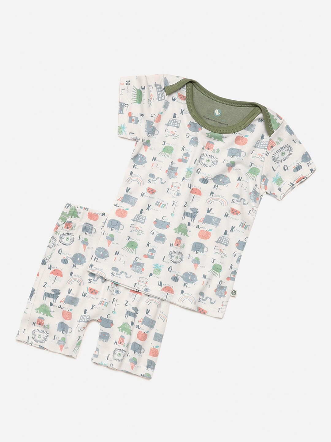 

cocoon care Unisex Kids White Sustainable Clothing Set