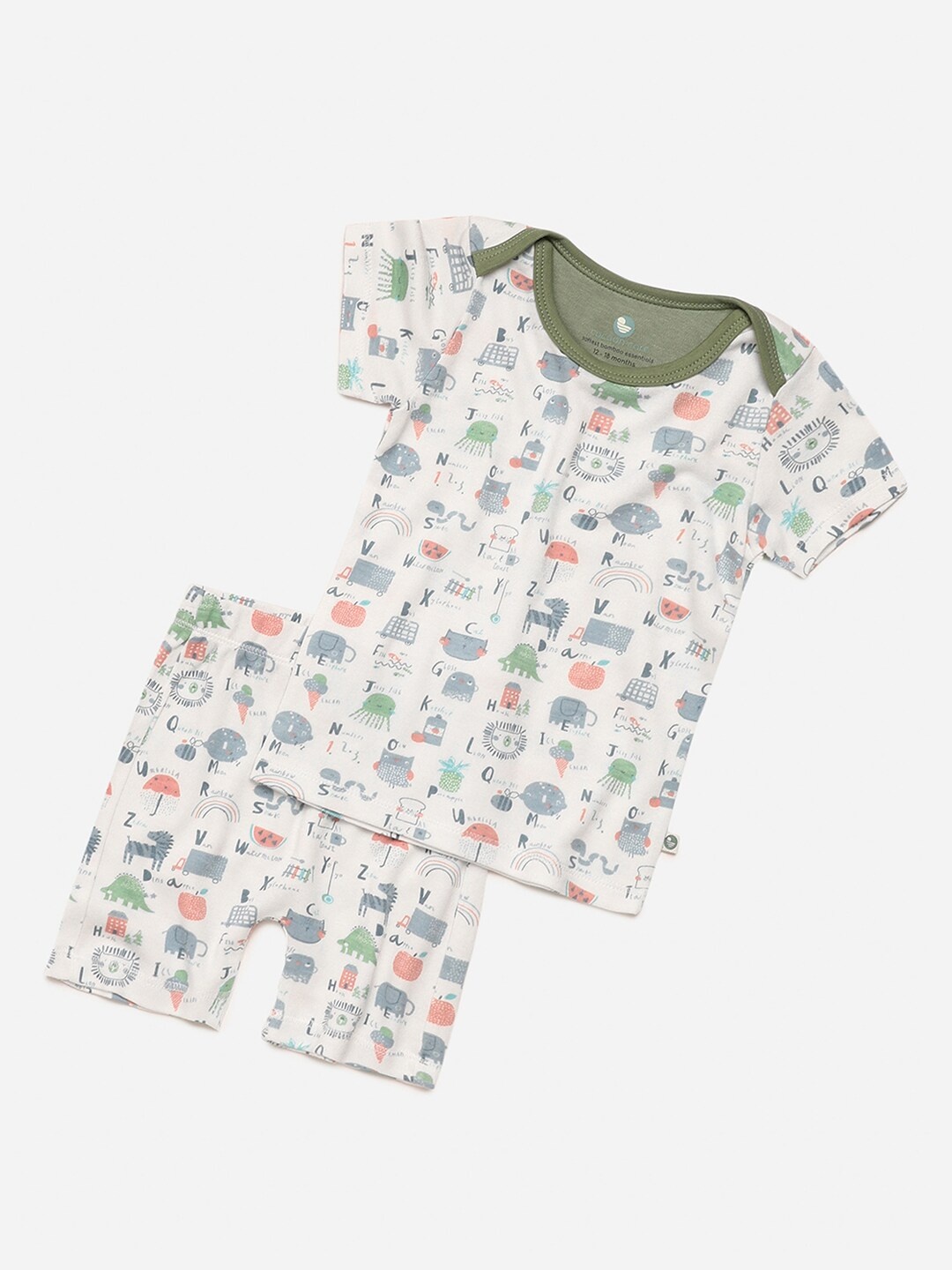 

cocoon care Unisex Kids White Sustainable Clothing Set