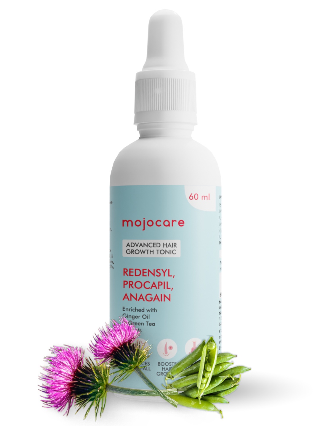 

Mojocare Advanced Hair Growth Tonic Enriched with RPB, Anagain & Biotin - 30ml, Black