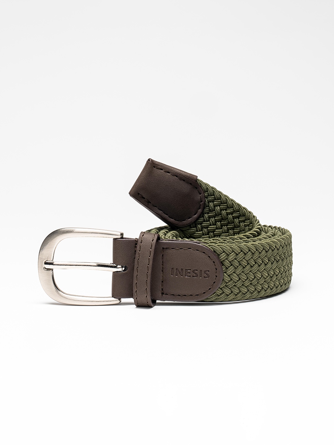

Inesis By Decathlon Stretchable Cloth Olive Blue Belt, Khaki