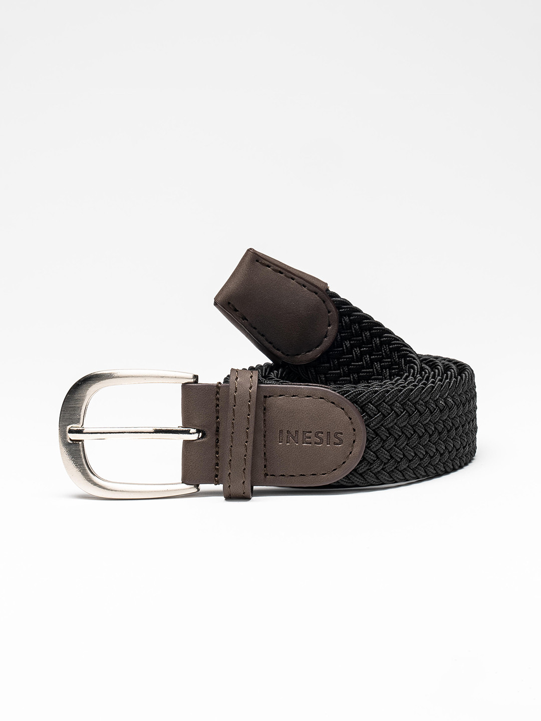 

Inesis By Decathlon Men Stretchable Cloth Black Belt