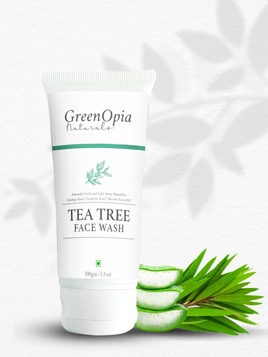 

The Minies Naturals Pack Of 2 White Tea Tree Face Wash and Cleanser