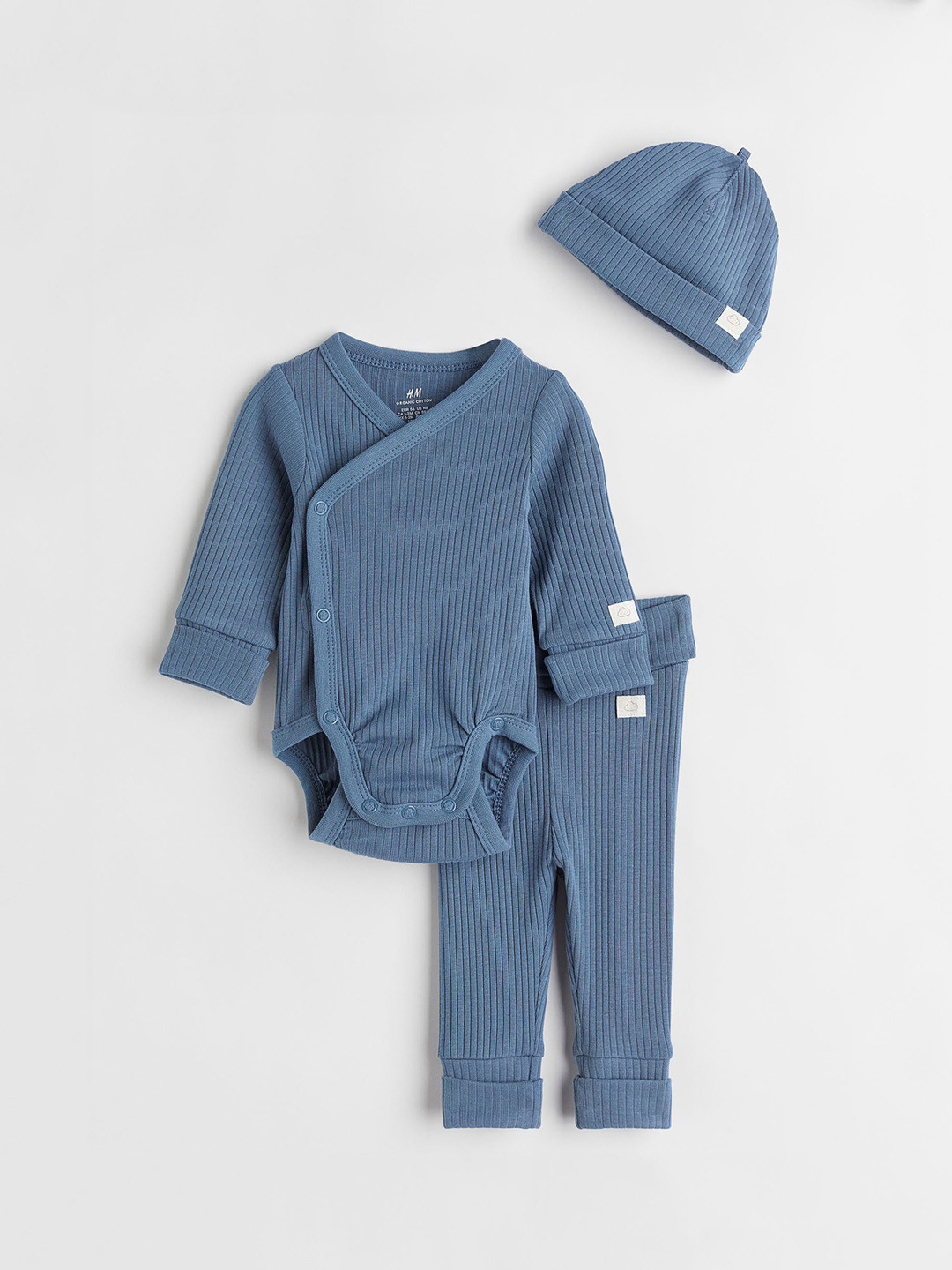 

H&M Infant Girls Blue Adjustable-Fit Set