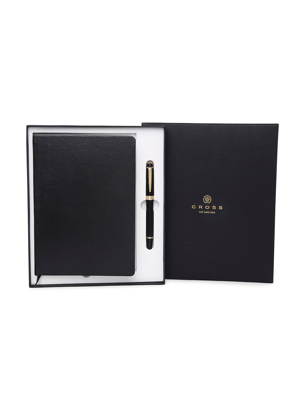 

Cross Black & Brown Solid Accessory Gift Set