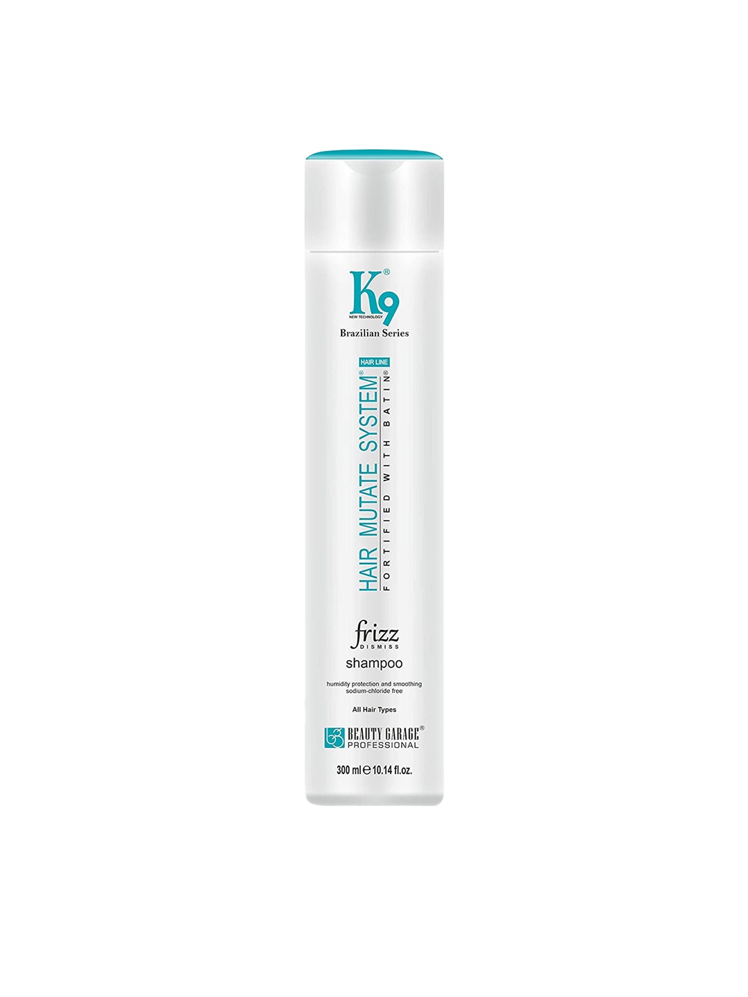 

Beauty Garage K9 Frizz Dismiss Shampoo 300ml, White