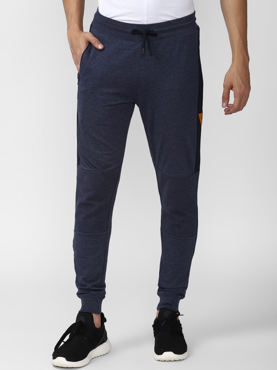 

Peter England Men Navy Blue Solid Joggers