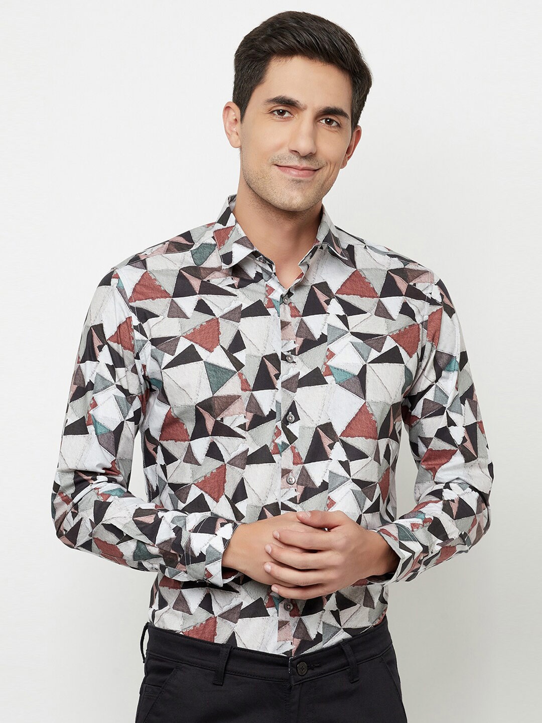 

Blue Buddha Men Multicoloured Printed Casual Shirt, Multi
