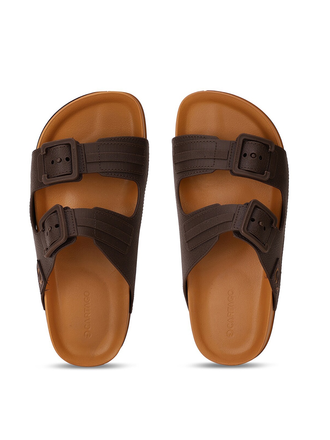 

CARTAGO Men Brown Printed Slip-On