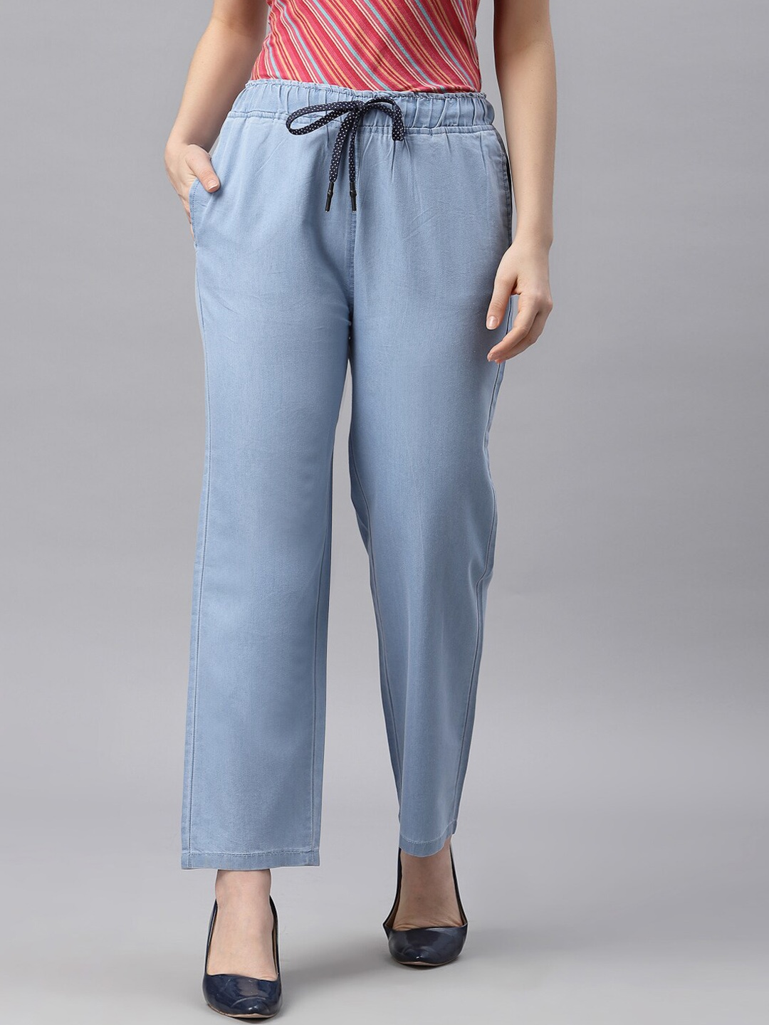 

KASSUALLY Women Blue Jeans