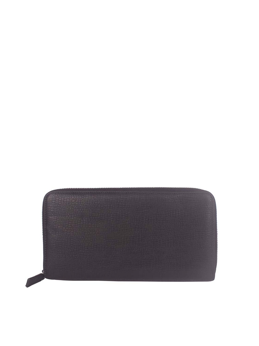 

Bagkok Women Black PU Zip Around Wallet