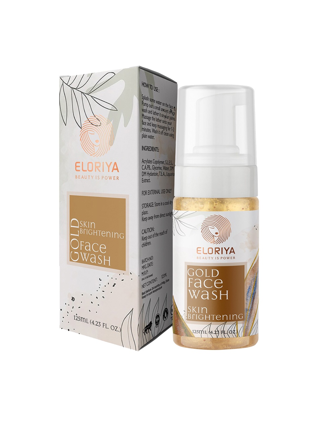 

ELORIYA Gold Face Wash - 125ml
