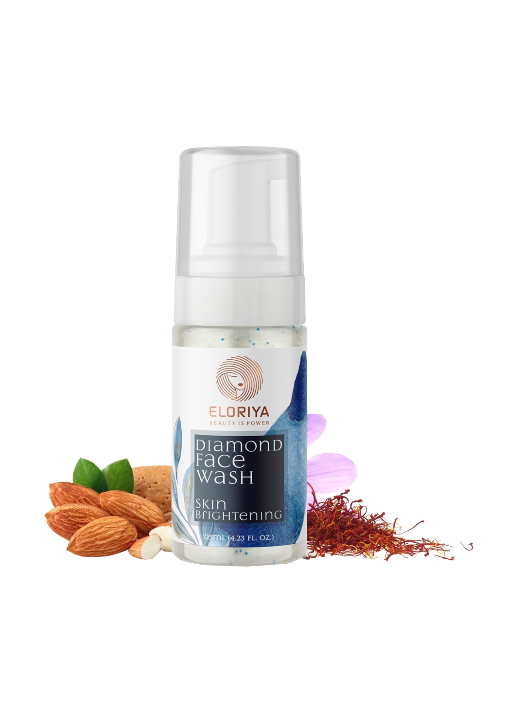 

ELORIYA Diamond Face Wash 125 ml, Silver