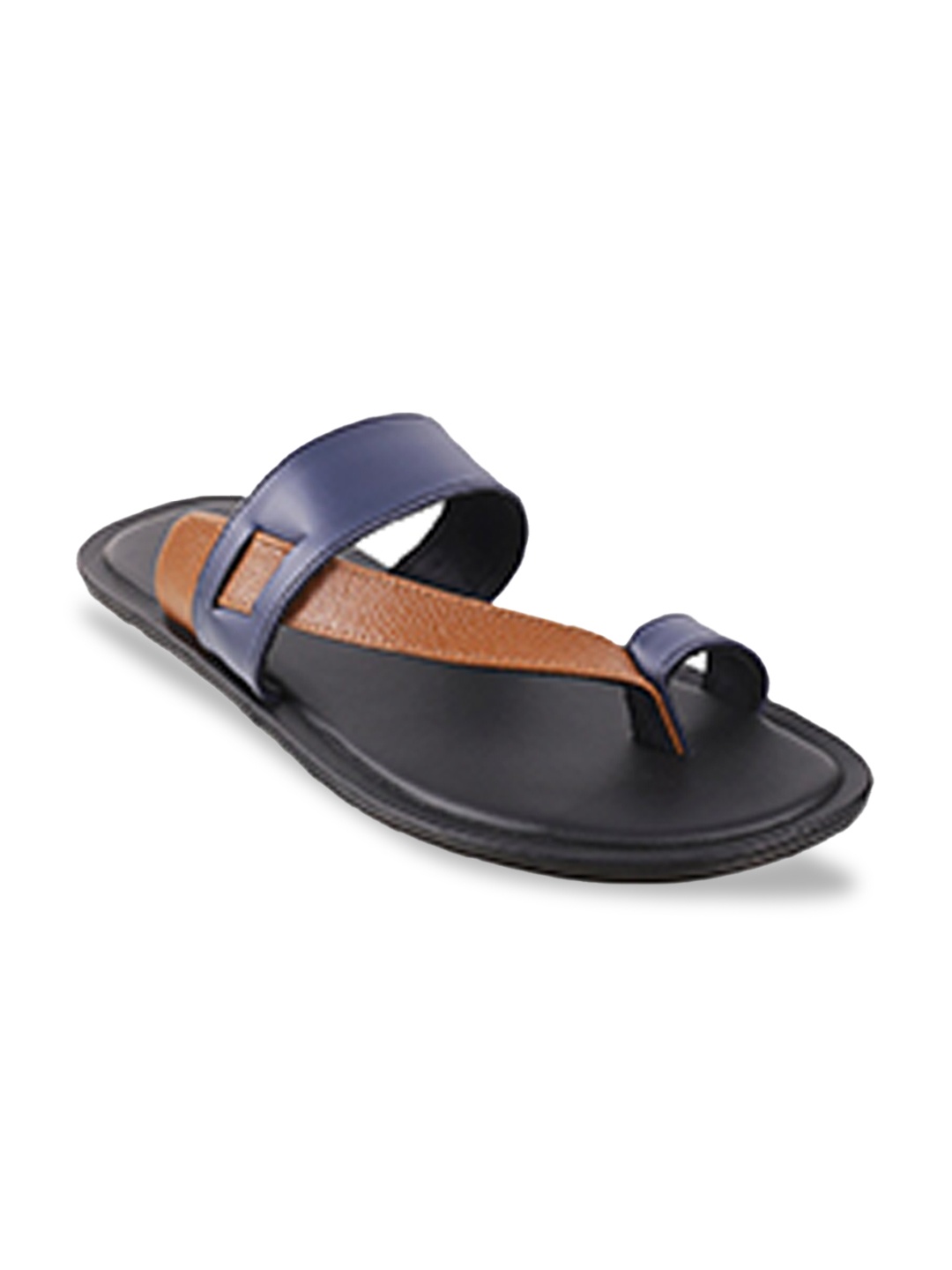 

Mochi Men Blue & Brown Comfort Sandals