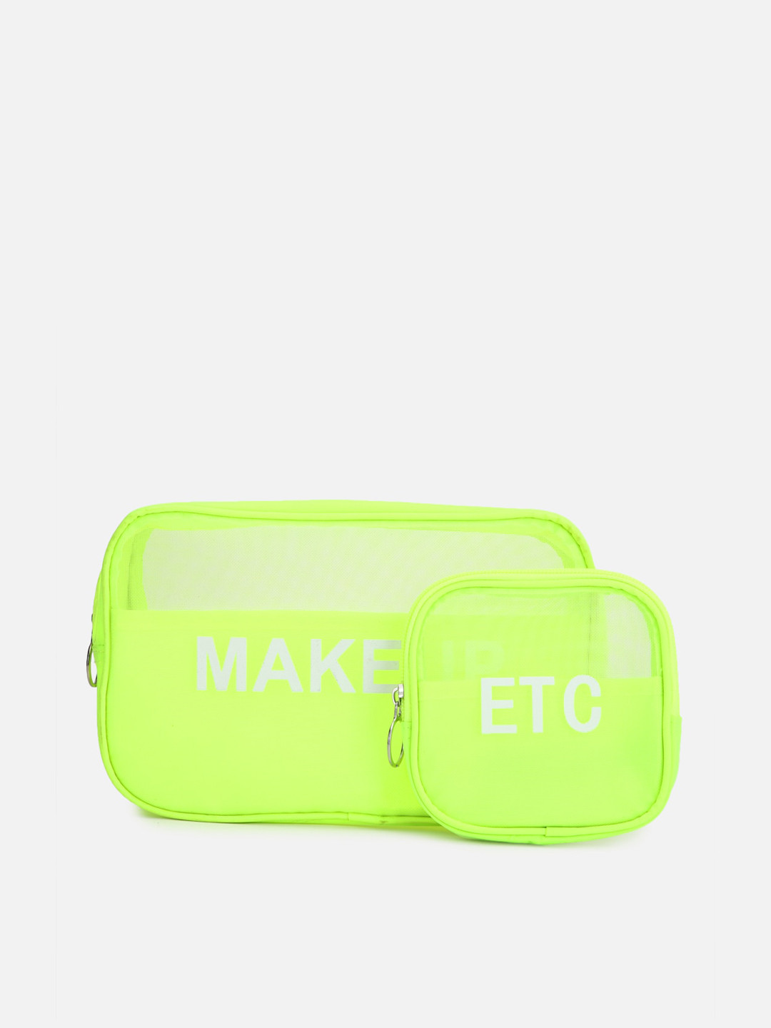 

FOREVER 21 Green Printed PU Structured Handheld Bag