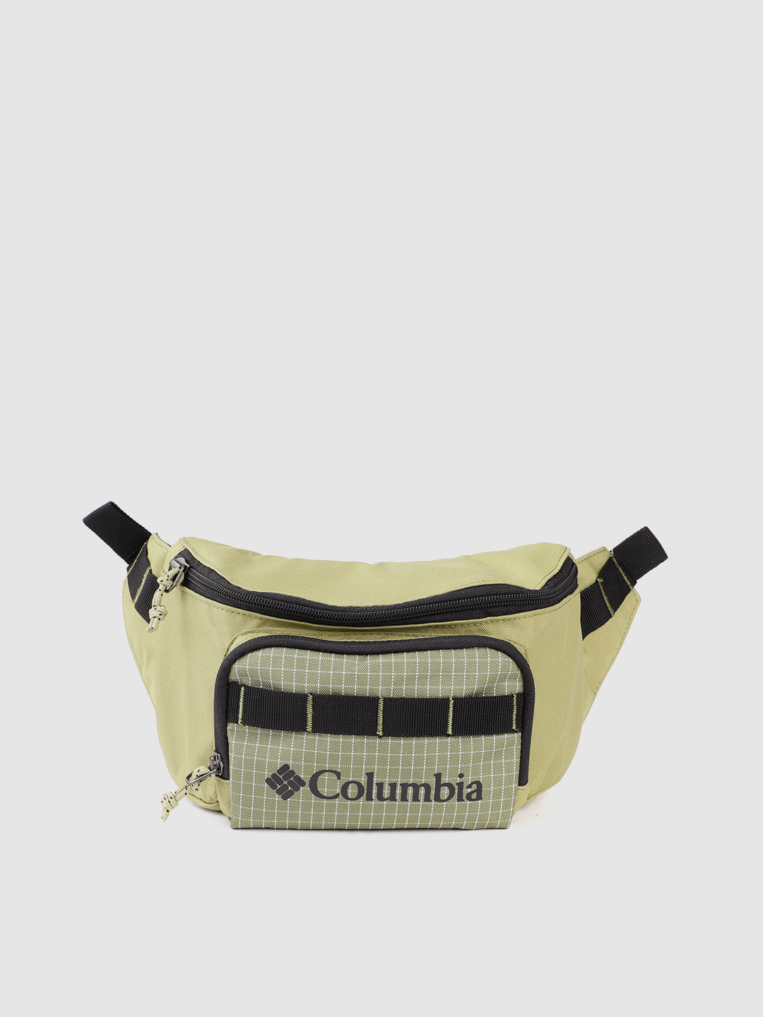

Columbia Green & Black Zigzag Waist Pouch