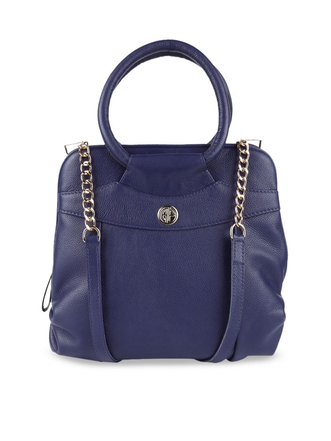 

HAMMONDS FLYCATCHER Violet Leather Bucket Handheld Bag with Tasselled