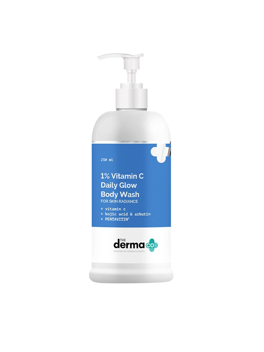 

The Derma co. 1% Vitamin C Daily Glow Body Wash for Skin Radiance - 250 ml, Blue