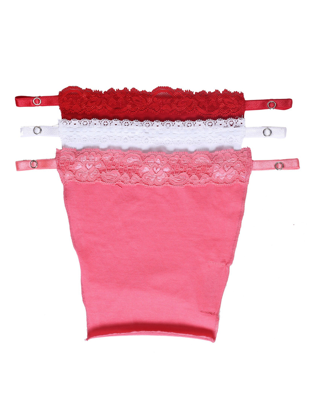 

Finesse Miracle Cami Women Pack of 3 Quick and Easy Clip-on Camisoles, White